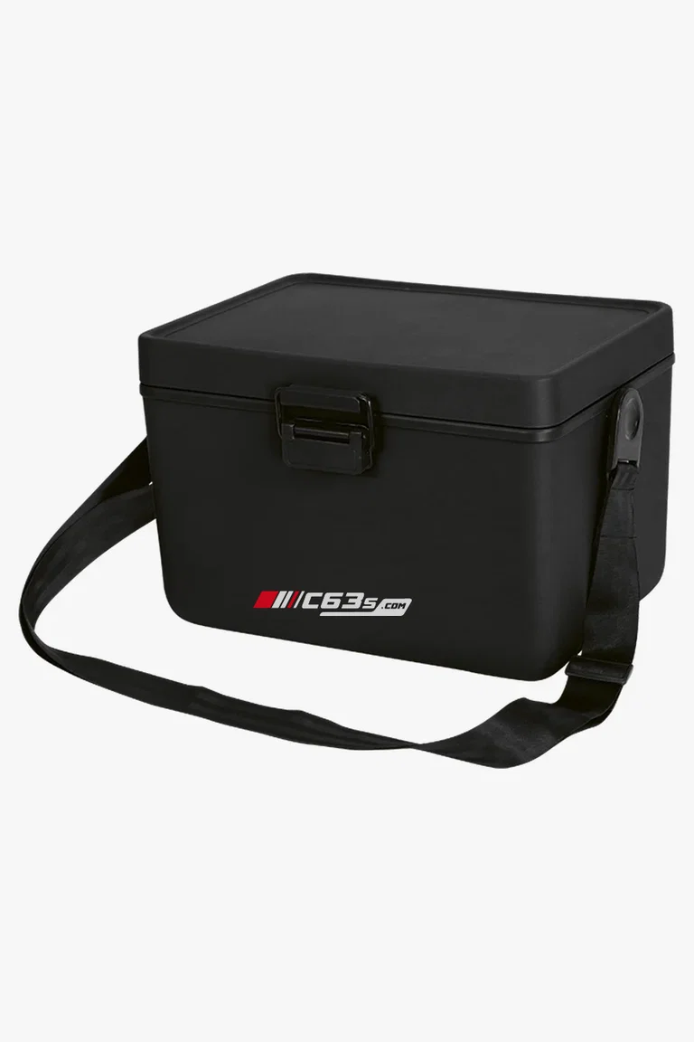 C63s Edged Hardshell Cooler Box — C63s screen printing branding preview