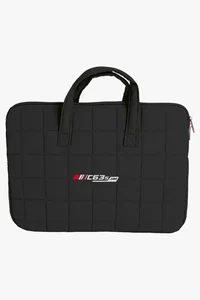 C63s Padded Lap Top Bag — C63s heat press branding preview