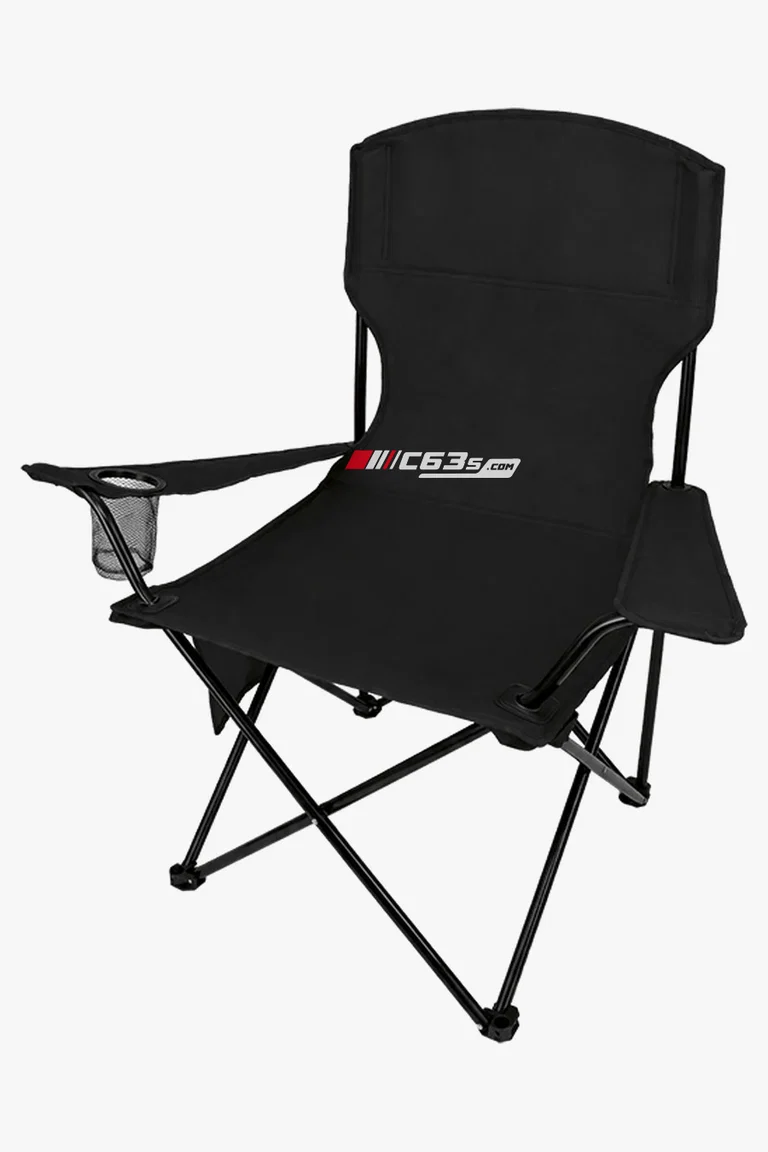 C63s Outdoor Folding Camping Chair — C63s screen printing branding preview