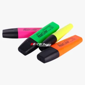 C63s 4 Pcs Highlighter Set — C63s digital sticker branding preview