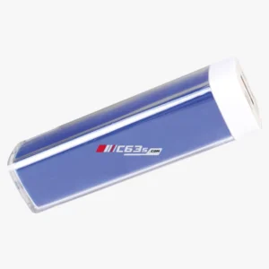 C63s Plastic 2200 mAh Powerbank — C63s digital sticker branding preview