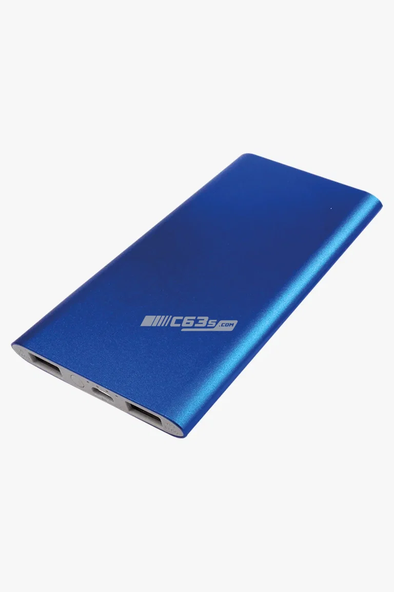 C63s Slim Aluminium 4000 mAh Powerbank — C63s yag laser branding preview