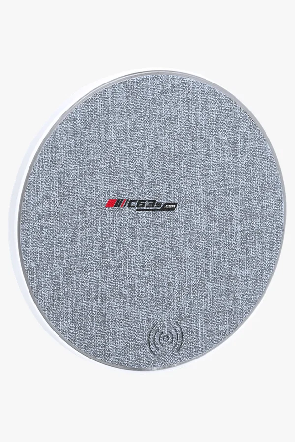 C63s Devel Wireless Charger — C63s pad printing branding preview