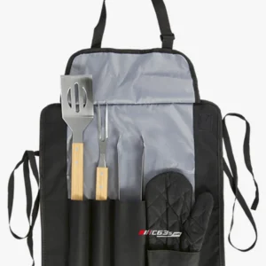 C63s Apron With Bbq Set — C63s dtf (direct to film) branding preview