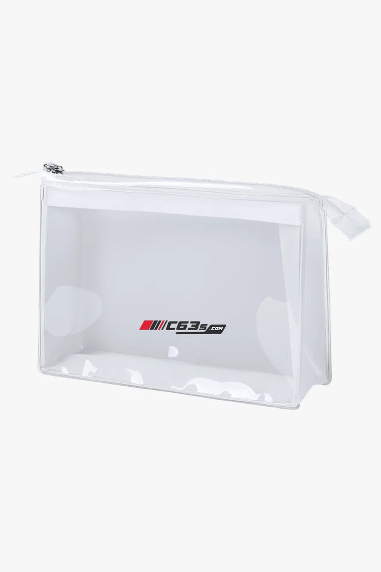 C63s Beauty Bag Pelvar — C63s digital sticker branding preview