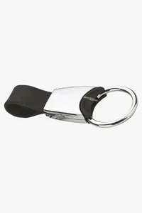 C63s Metal Keychain with Silicone Strap — C63s yag laser branding preview