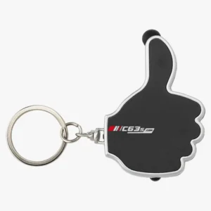 C63s 3 in 1 Thumbs Up Keychain with Stylus and LED Light — C63s digital sticker branding preview