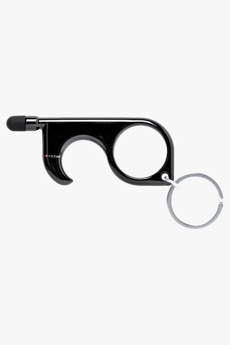C63s Cimak Keyring Anti-contact — C63s pad printing branding preview