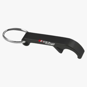 C63s Metal Bottle Opener Keychain — C63s pad printing branding preview