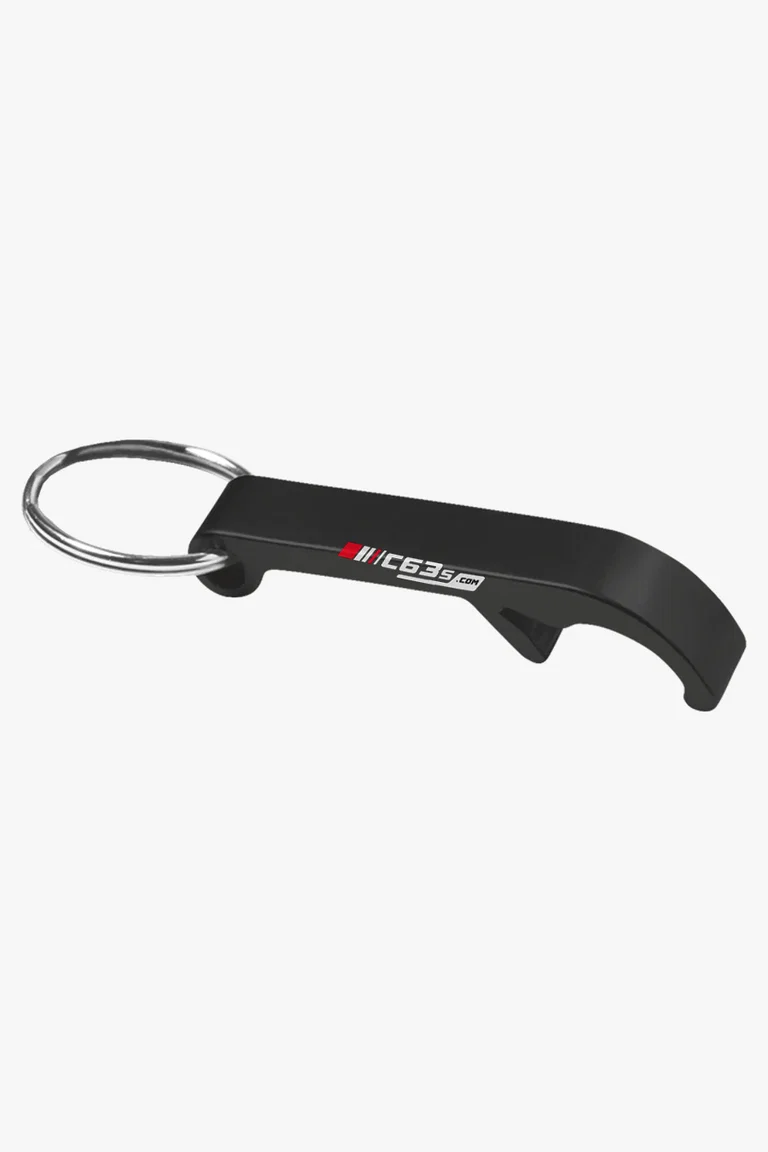 C63s Metal Bottle Opener Keychain — C63s pad printing branding preview