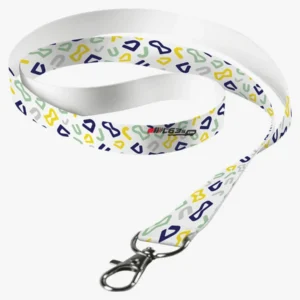C63s Sublimated Lanyard Single Side Sub with Lobster Ring — C63s sublimation branding preview