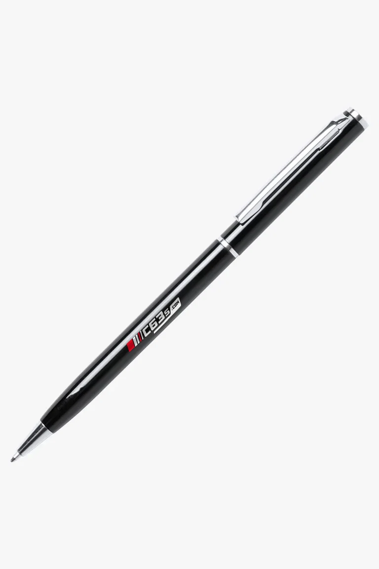 C63s Zardox Ballpoint Pen — C63s pad printing branding preview