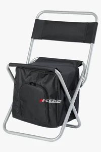 C63s Birdseye Picnic Chair Cooler — C63s dtf (direct to film) branding preview