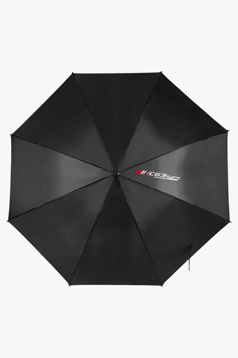 C63s Basic Golf Umbrella — C63s dtf (direct to film) branding preview