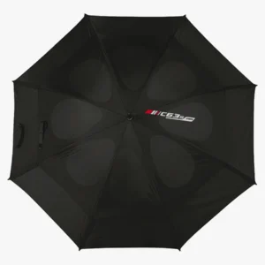 C63s Storm Proof Vented Umbrella — C63s dtf (direct to film) branding preview