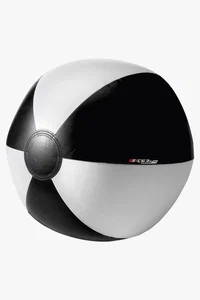 C63s Two Tone Inflatable Beach Ball — C63s screen printing branding preview