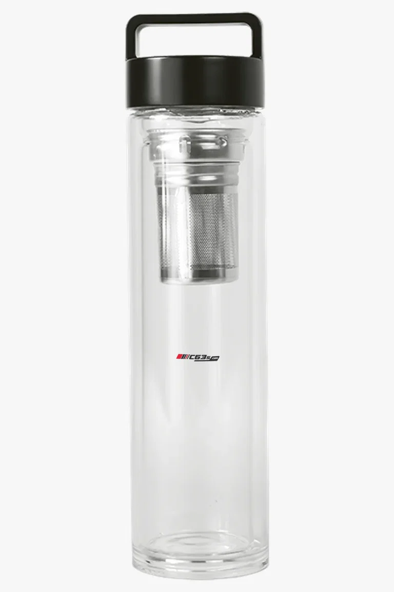 C63s 500ml Double Wall Glass Filter Flask — C63s pad printing branding preview