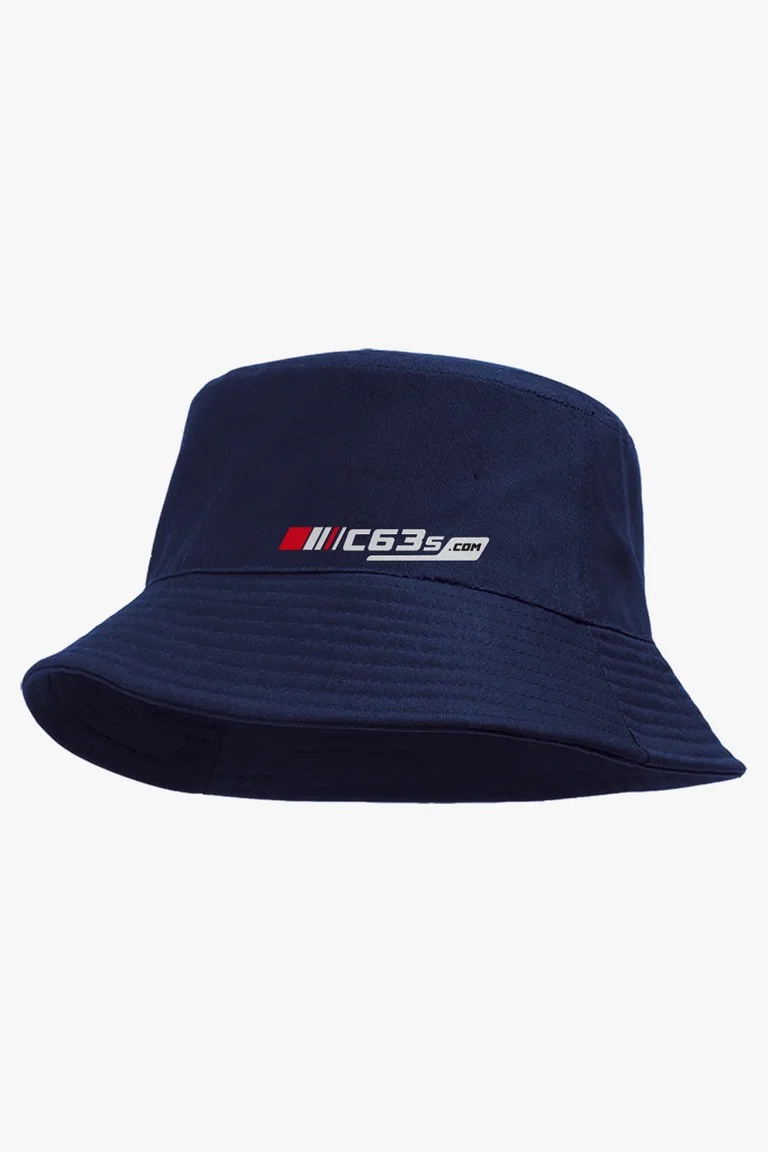 C63s Everyday Bucket Hat — C63s embroidery branding preview